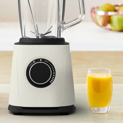 Tefal - Liquidificador de bancada 2 l PERFECTMIX ESSENTIAL 1200W/230V branco