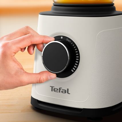 Tefal - Liquidificador de bancada 2 l PERFECTMIX ESSENTIAL 1200W/230V branco