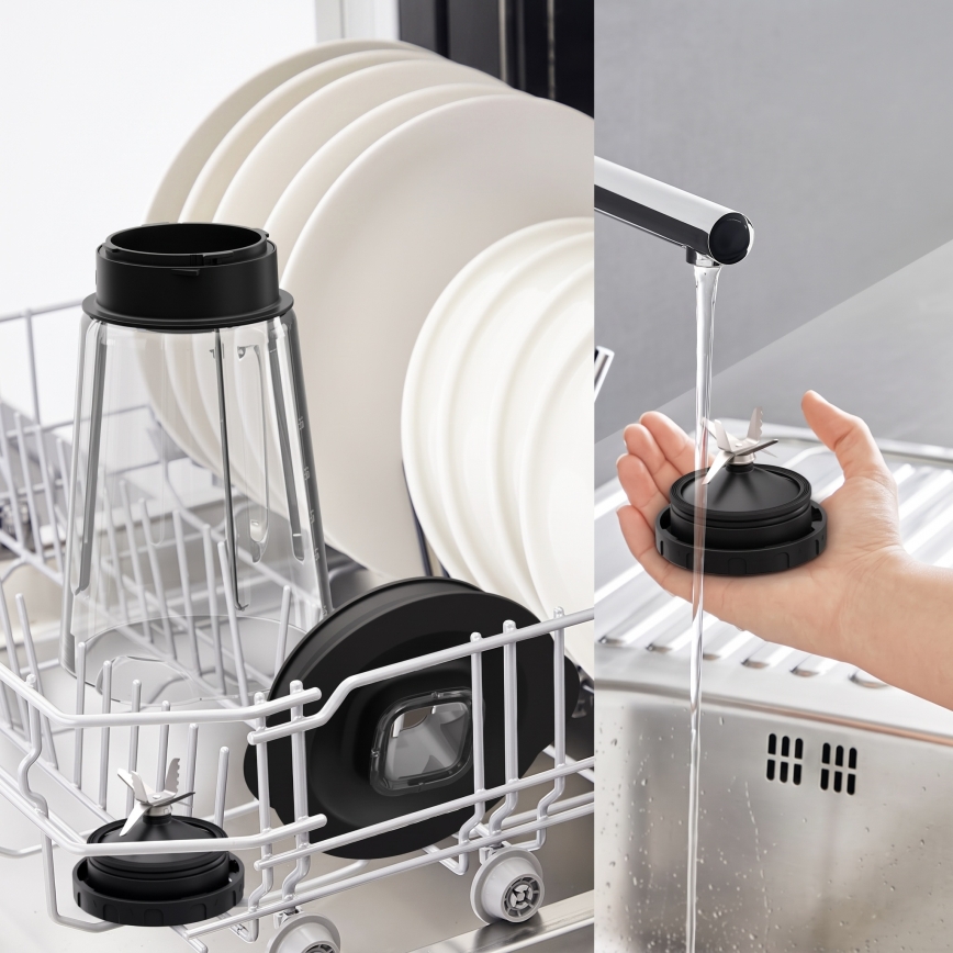 Tefal - Liquidificador de bancada 2 l PERFECTMIX ESSENTIAL 1200W/230V branco