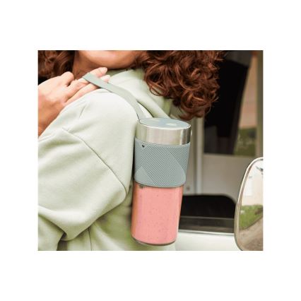 Tefal - Liquidificador de batidos BLENDFORCE 50W/5V 1200 mAh menta