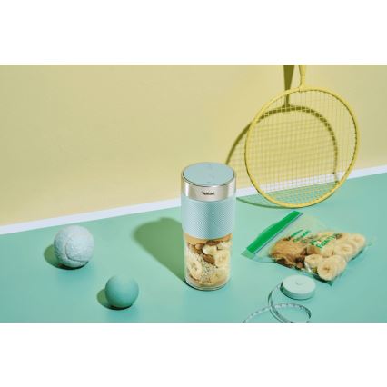 Tefal - Liquidificador de batidos BLENDFORCE 50W/5V 1200 mAh menta