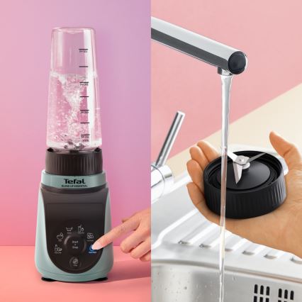 Tefal - Liquidificador para smoothies BLEND UP ESSENTIAL 800W/5V 1200 mAh