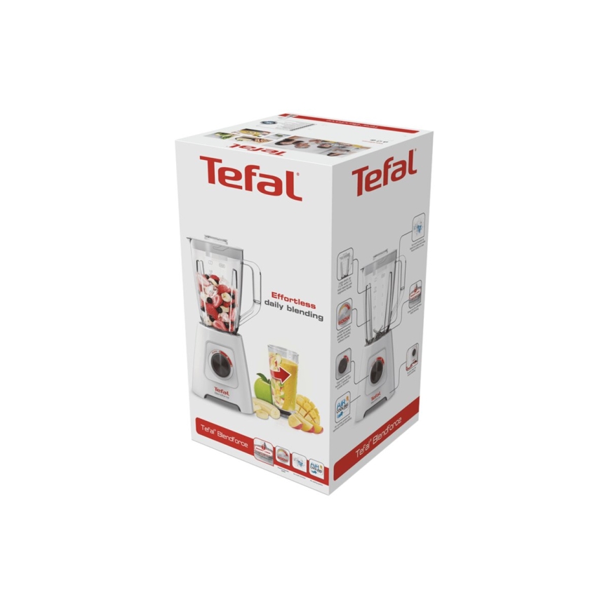 Tefal - Liquidificadora  BLENDFORCE 600W/230V branco