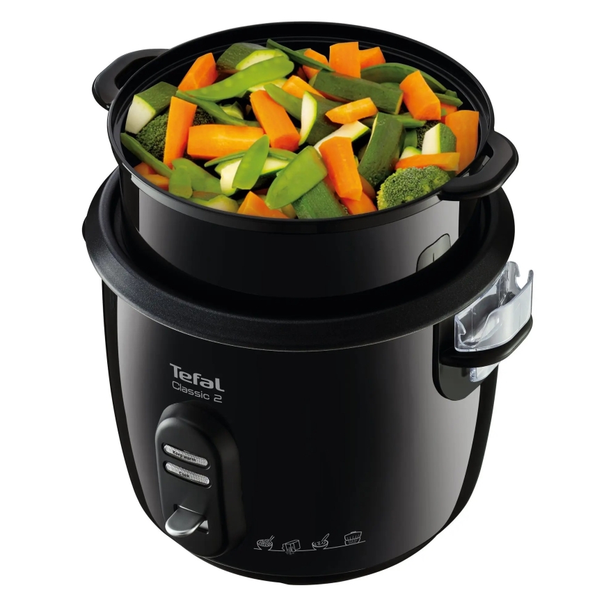 Tefal - Máquina de fazer arroz CLASSIC 600W/230V 5 l preto