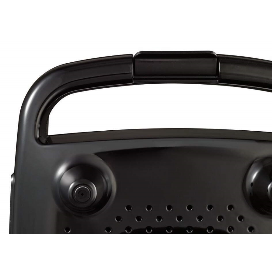 Tefal - Máquina de fazer sandes CROC TIME 700W/230V preto/cromado