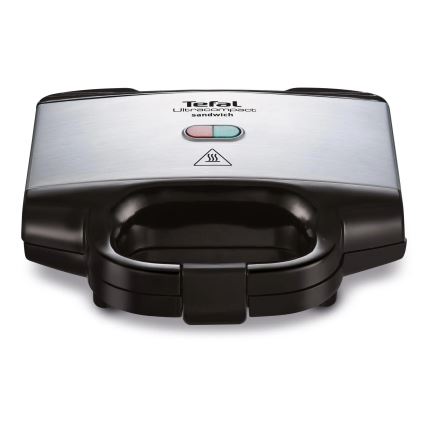 Tefal - Máquina de fazer sandes ULTRACOMPACT 700W/230V preto/cromado