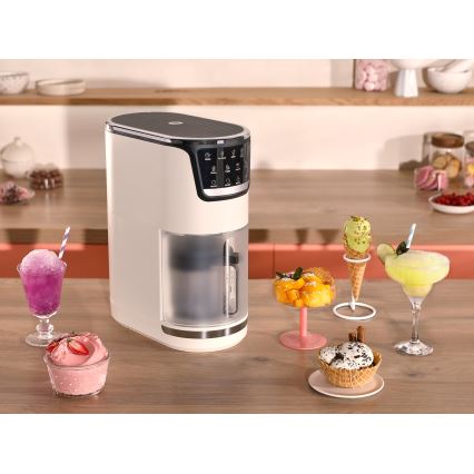 Tefal - Máquina de gelados DOLCI 6W/230V 1 l bege