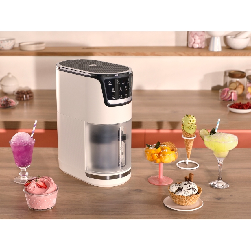 Tefal - Máquina de gelados DOLCI 6W/230V 1 l bege