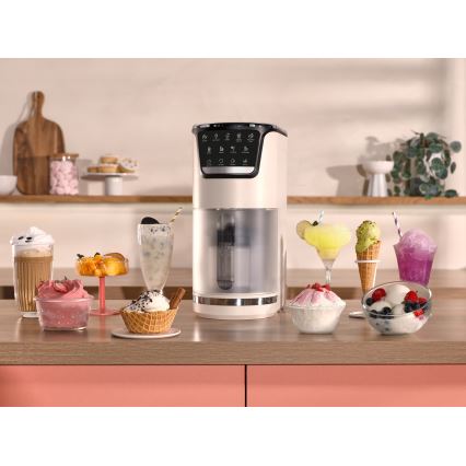 Tefal - Máquina de gelados DOLCI 6W/230V 1 l bege