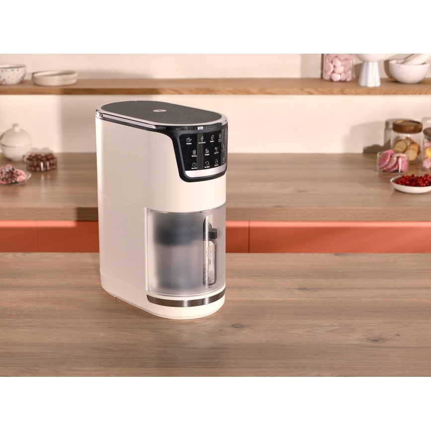 Tefal - Máquina de gelados DOLCI 6W/230V 1 l bege