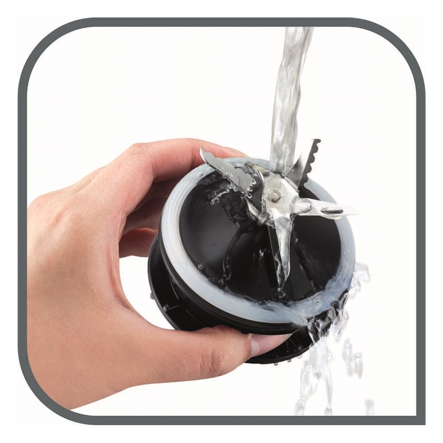 Tefal - Misturadora de mesa 2 l PERFECTMIX+ 1200W/230V cromado mate/preto