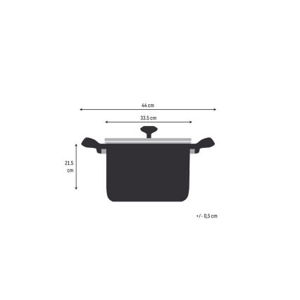 Tefal - Panela com tampa EMOTION+ XL 32 cm