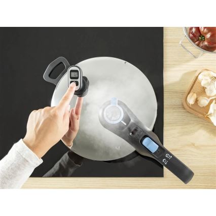 Tefal - Panela de pressão 4 l SECURE TRENDY aço inoxidável
