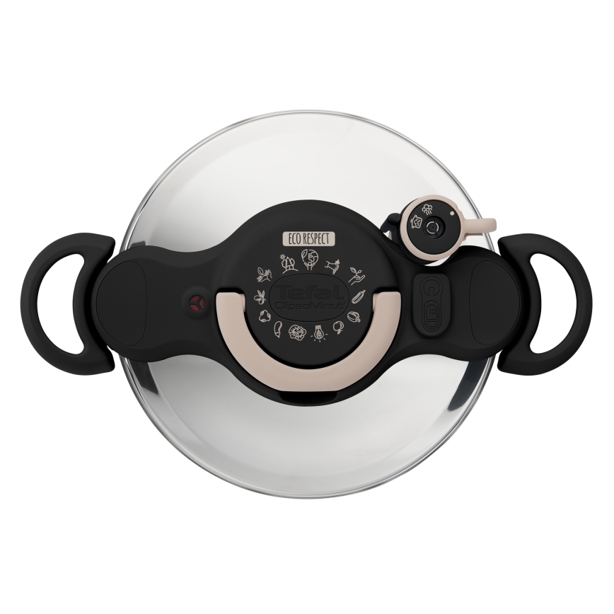 Tefal - Panela de pressão 6 l CLIPSINMINUT' NATURAL ECO RESPECT