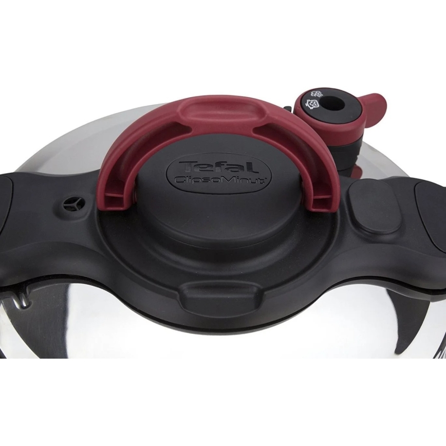 Tefal - Panela de pressão 6 l CLIPSO MINUT EASY aço inoxidável