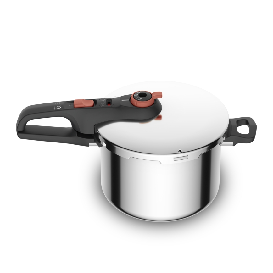 Tefal - Panela de pressão 6 L SECURE TRENDY + conjunto de 5 peças INGENIO EMOTION