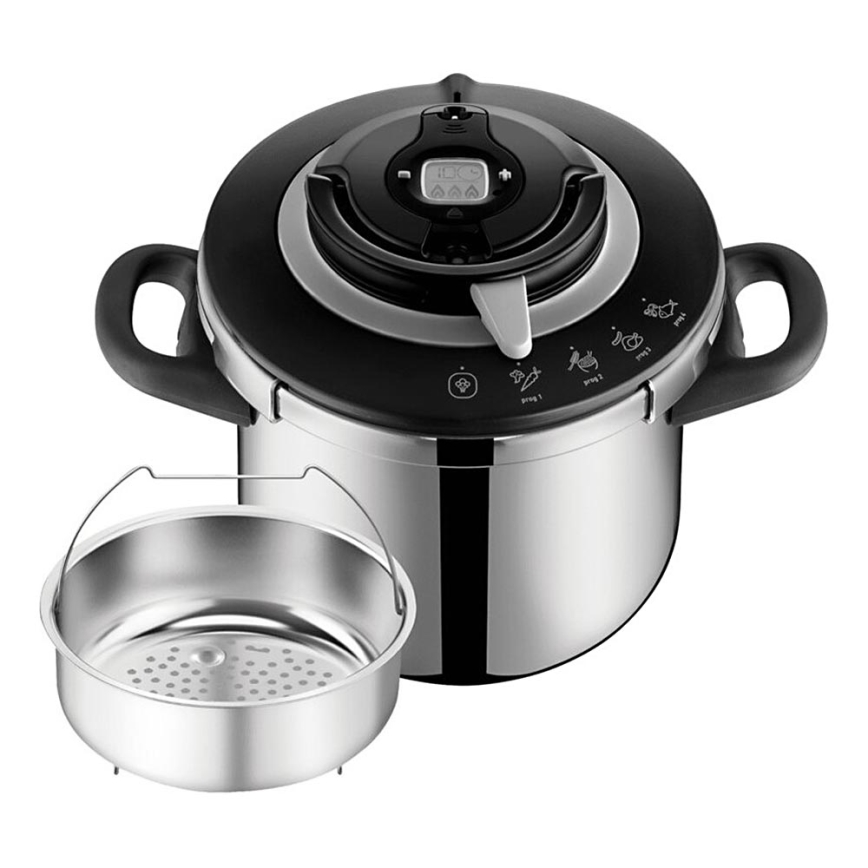 Tefal - Panela de pressão 8 l CLIPSO+ CHEF inox