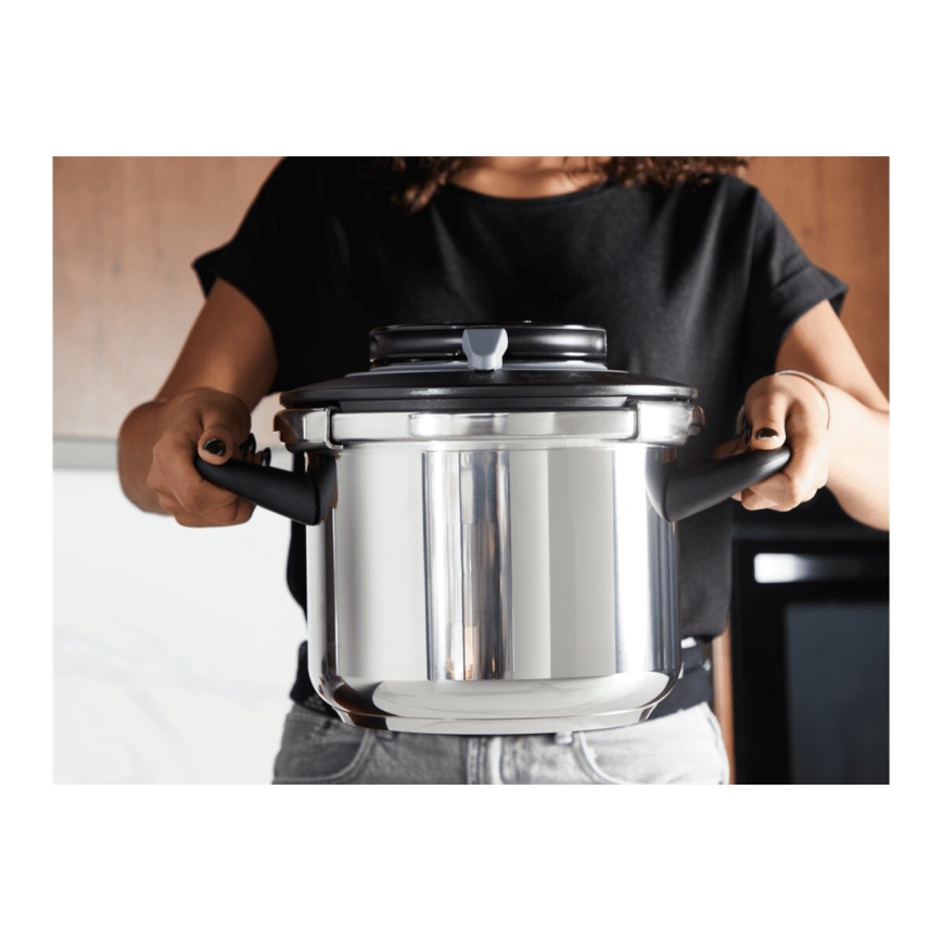 Tefal - Panela de pressão 4,5 l CLIPSO+ CHEF em inox