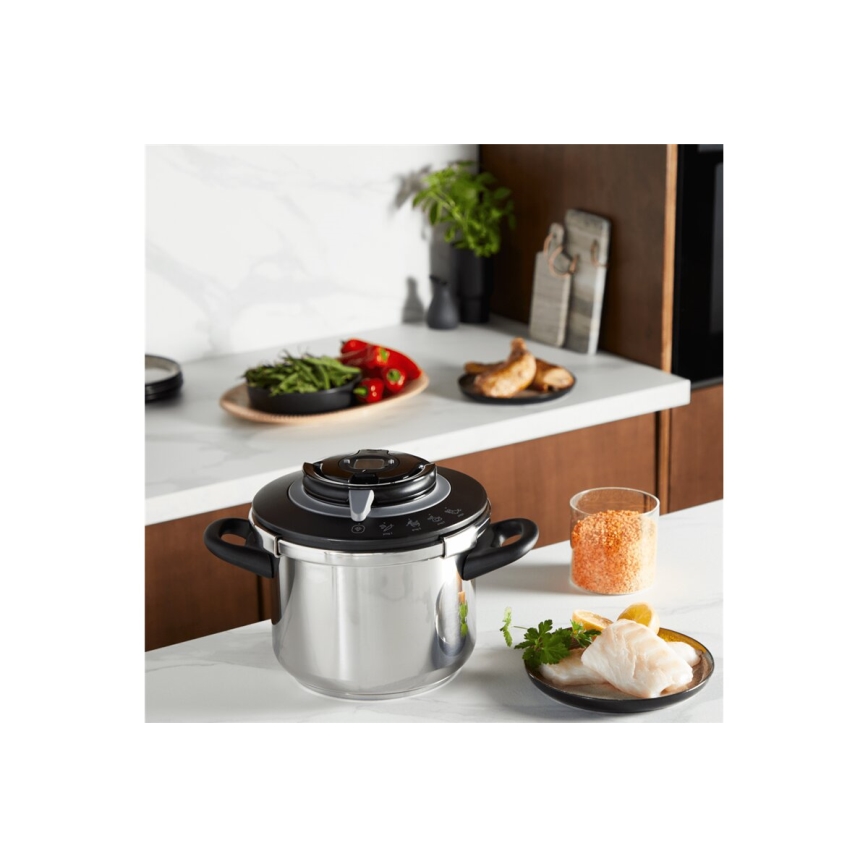 Tefal - Panela de pressão 4,5 l CLIPSO+ CHEF em inox