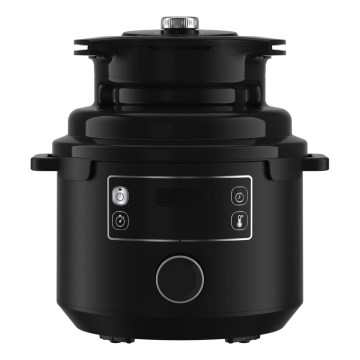 Tefal - Panela de pressão elétrica multifuncional 7,6 l 1200W/230V preta