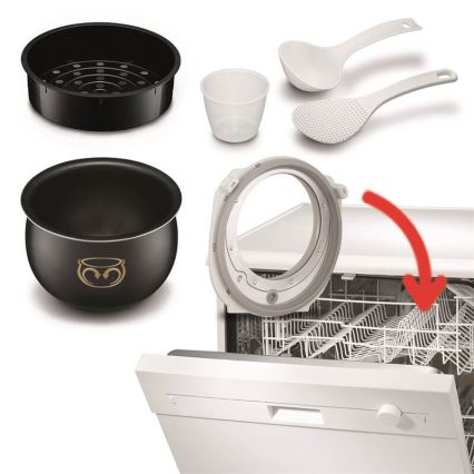 Tefal - Panela elétrica multifunções FUZZY 750W/230V