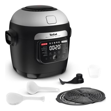 Tefal - Panela multifuncional e fritadeira de ar quente 2 em 1 MULTICOOK ACTIFRY 1334W/230V 6 l