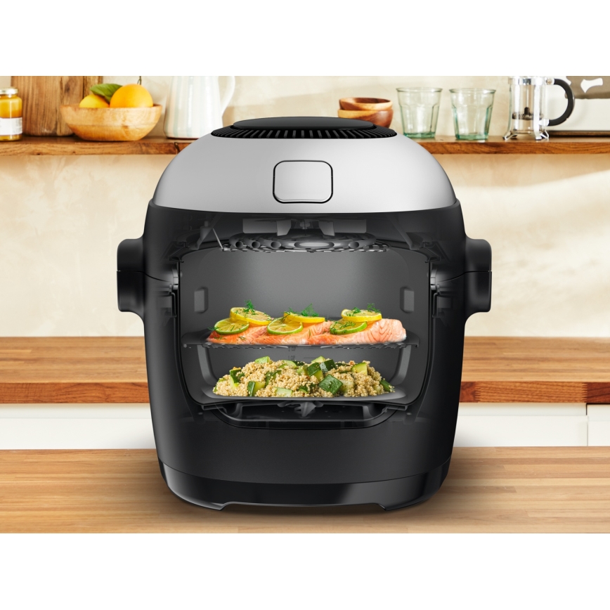 Tefal - Panela multifuncional e fritadeira de ar quente 2 em 1 MULTICOOK ACTIFRY 1334W/230V 6 l