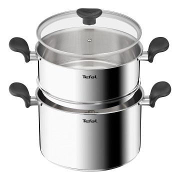 Tefal - Panela para cuscuz com cesto de vapor PRIMARY 24 cm