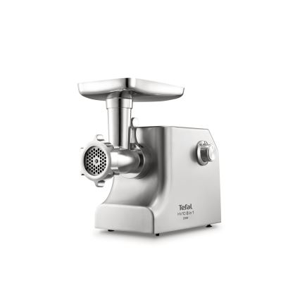 Tefal - Picador de carne 8em1 2200W/230V prateado