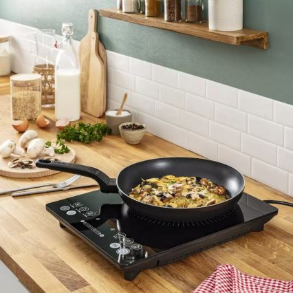 Tefal - Placa de indução EVERYDAY SLIM 2100W/230V preta