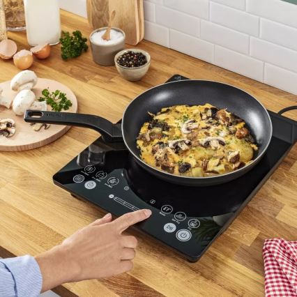 Tefal - Placa de indução EVERYDAY SLIM 2100W/230V preto