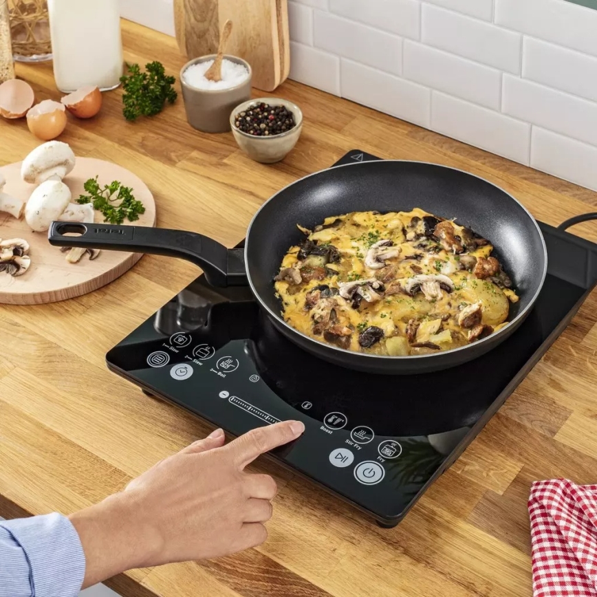 Tefal - Placa de indução EVERYDAY SLIM 2100W/230V preto