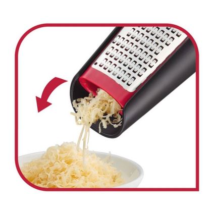 Tefal - Ralador manual de dupla face INGENIO inox/preto