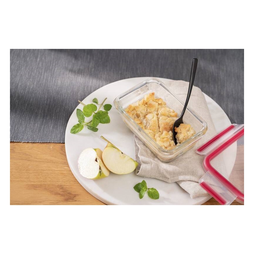 Tefal - Recipiente para alimentos 0,45 l MSEAL GLASS vermelho/copo