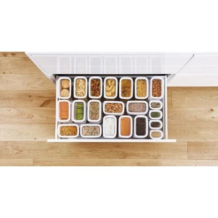 Tefal - Recipiente para alimentos 0,45 l OPTIMA branco/transparente