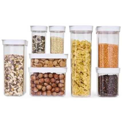 Tefal - Recipiente para alimentos 0,45 l OPTIMA branco/transparente