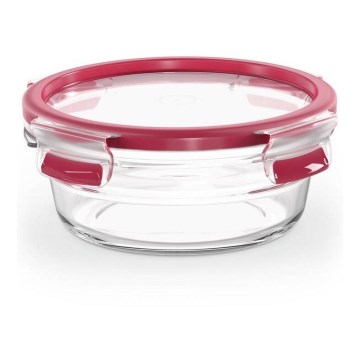 Tefal - Recipiente para alimentos 0,6 l MSEAL GLASS vermelho/vidro