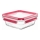 Tefal - Recipiente para alimentos 0,8 l MSEAL GLASS vermelho/vidro