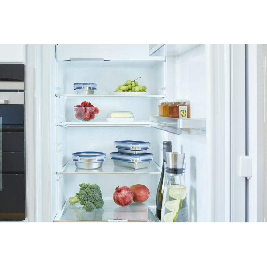 Tefal - Recipiente para alimentos 0,8 l MSEAL STEEL azul/aço inoxidável