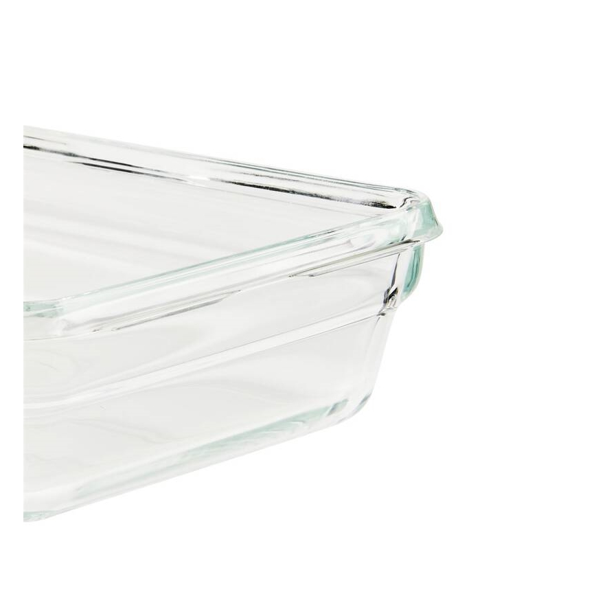 Tefal - Recipiente para alimentos 0,85 l MSEAL GLASS vermelho/vidro