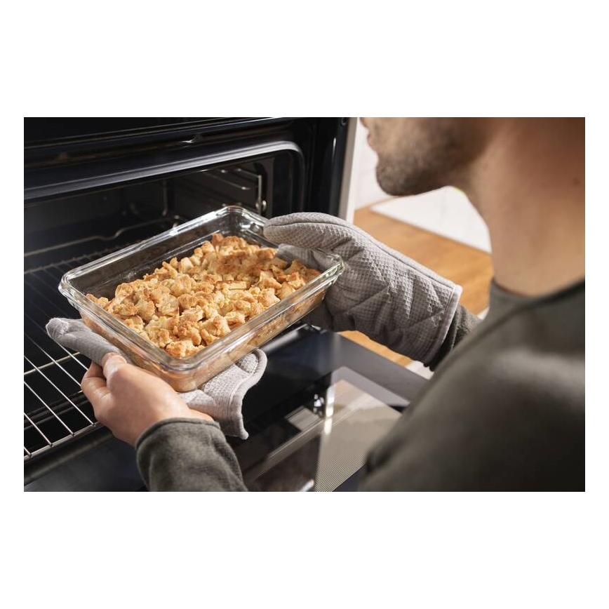 Tefal - Recipiente para alimentos 1,1 l MSEAL GLASS vermelho/copo