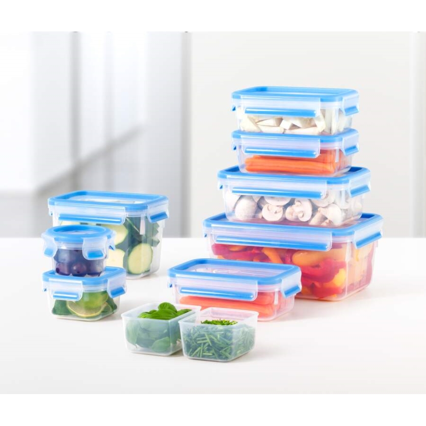 Tefal - Recipiente para alimentos 2,3 l MASTER SEAL FRESH azul