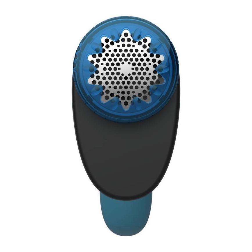 Tefal - Removedor de cotão LINT 2xAA preto/azul