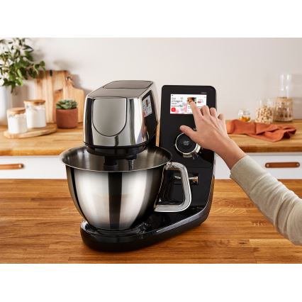 Tefal - robot de cozinha com balança integrada I-COACH TOUCH 1200W/230V aço inoxidável