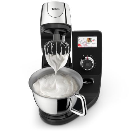 Tefal - robot de cozinha com balança integrada I-COACH TOUCH 1200W/230V aço inoxidável