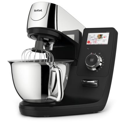 Tefal - robot de cozinha com balança integrada I-COACH TOUCH 1200W/230V aço inoxidável