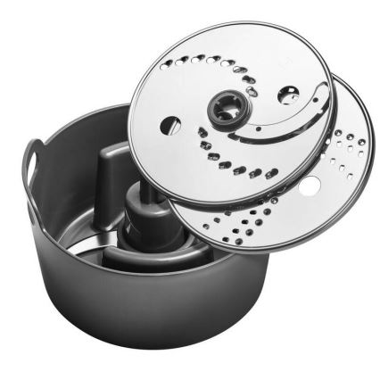Tefal - Robot de cozinha DOUBLE FORCE 1000W/230V preto