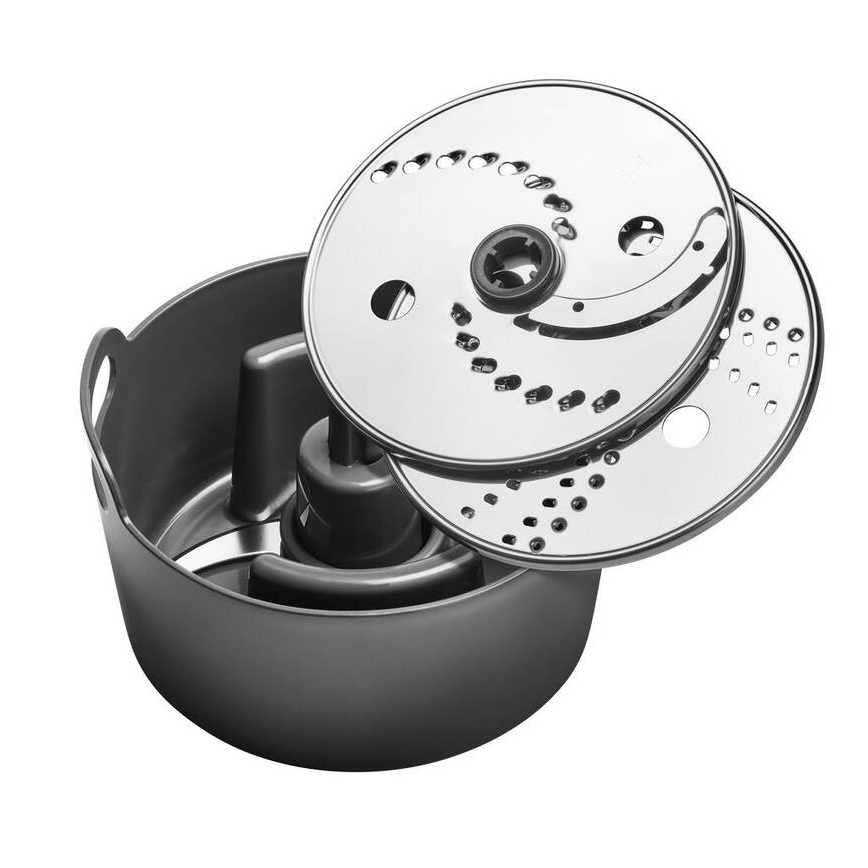 Tefal - Robot de cozinha DOUBLE FORCE 1000W/230V preto