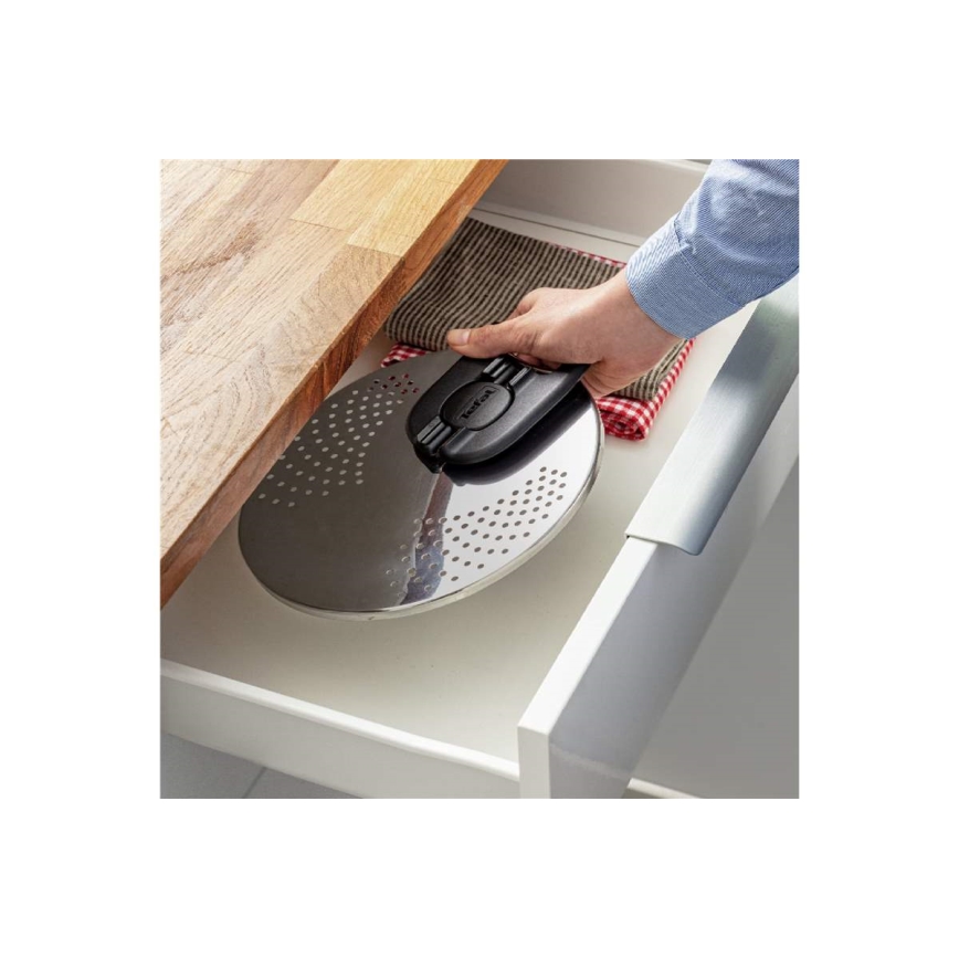 Tefal - Tampa para escorrer INGENIO em inox