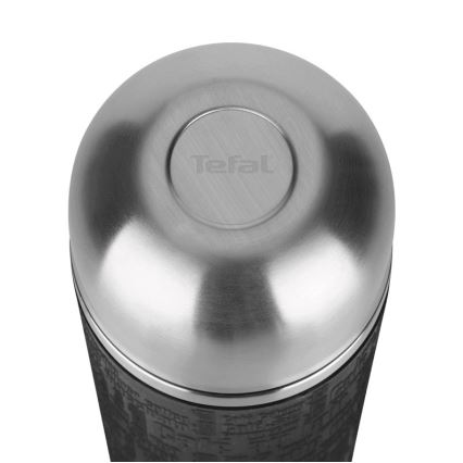 Tefal - Termo com uma caneca 0,5 l SENATOR aço inoxidável/preto